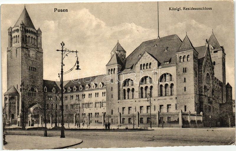 Poznan, Posen; Königl. Residenzschloss / castle