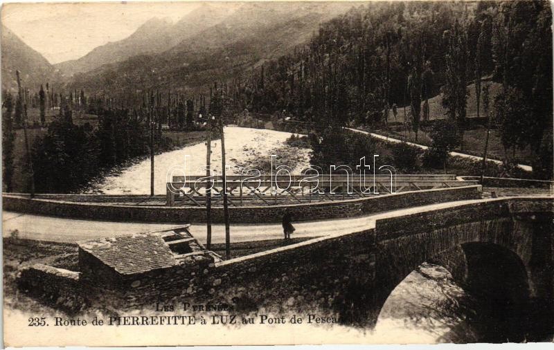 Pierrefitte-Luz road, Pont de Pescadere / bridge