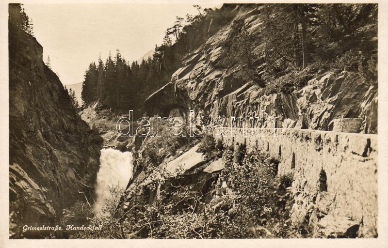 Grimselstrasse, Handeckfall / Grimsel Pass, waterfall