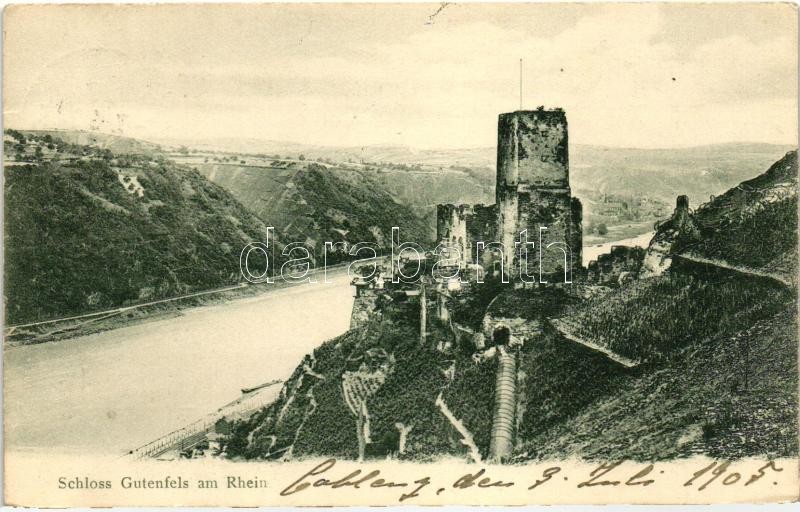 Schloss Gutenfels am Rhein, Gutenfels Castle;