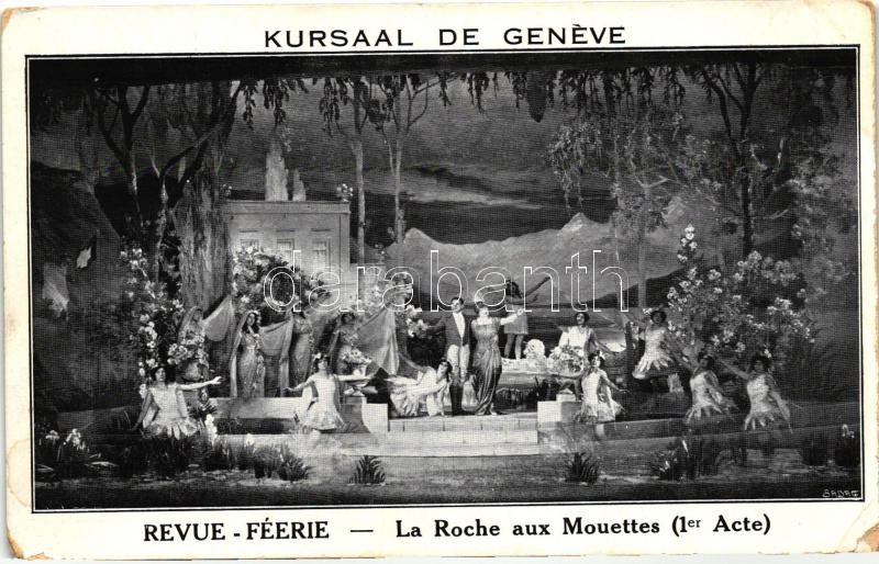 Geneva, Kursaal, Revue-Féerie, La Roche aux Mouettes / Theatre, play