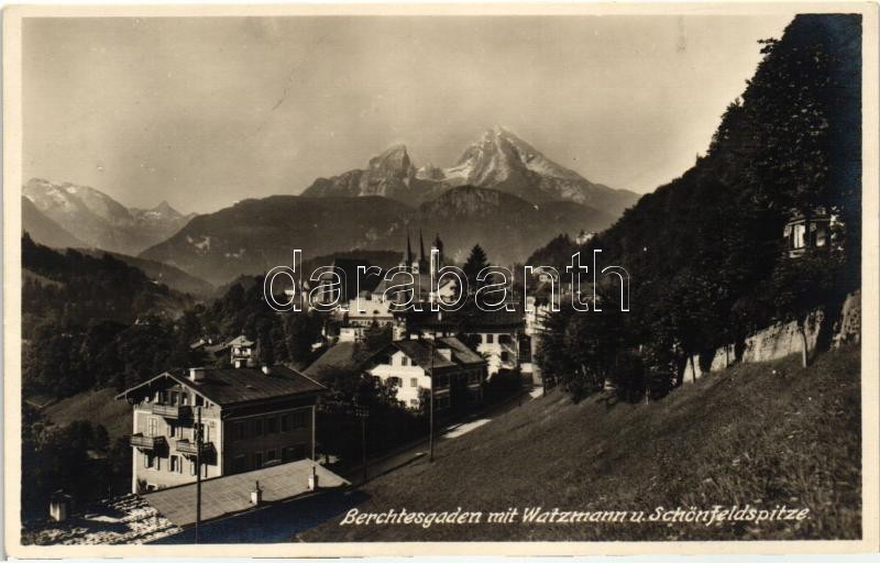 Berchtesgaden, Watzmann, Schönfeldspitze