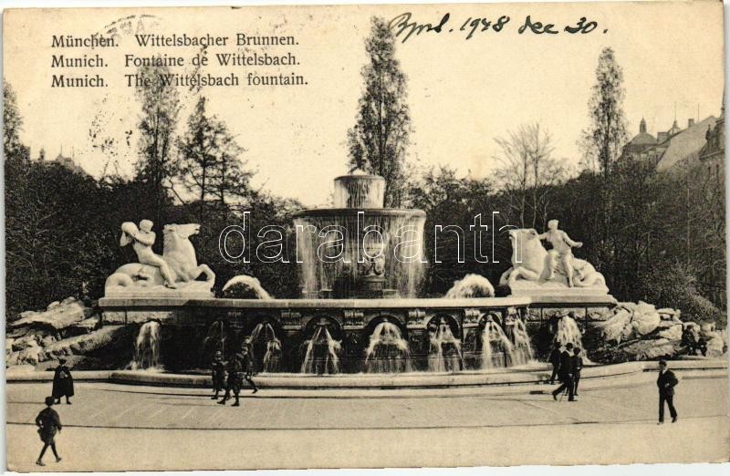 München, Wittelsbach fountain