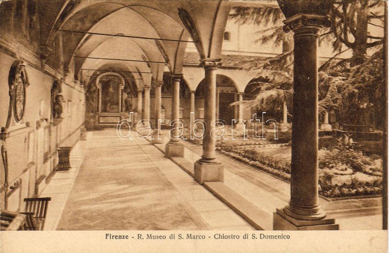 Firenze, Museo di S. Marco, Chiostro di S. Domenico / museum, cloister