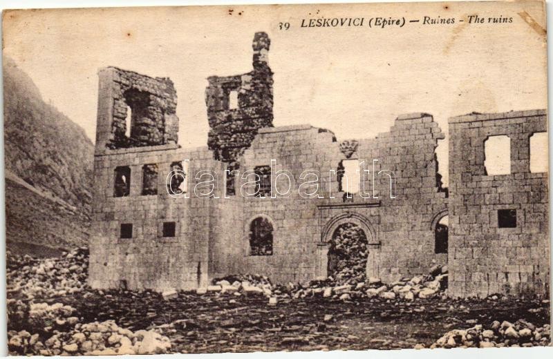 Leskovik, Leskovici; ruins