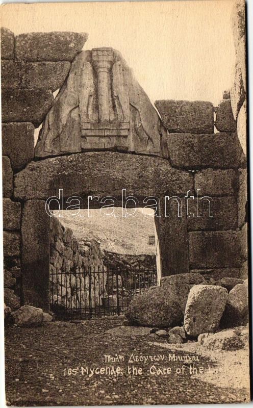 Mycenae, gate of the lions