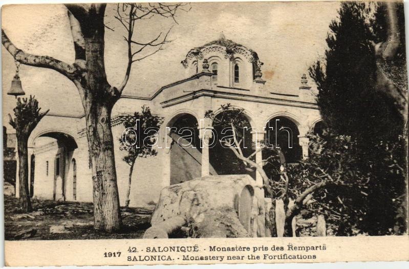 Thessaloniki, Salonique; Monastery near the fortification