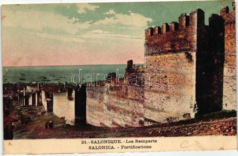 Thessaloniki, Salonique; Fortifications