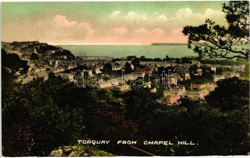 Torquay, view from Chapel Hill