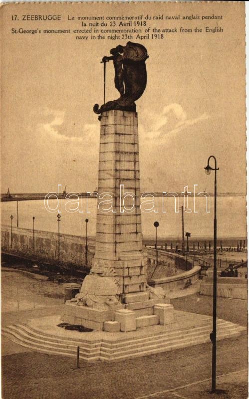 Zeebrugge, St. George's monument,