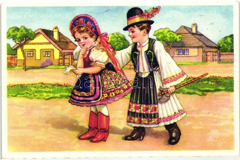 Hungarian folklore, children, Magyar folklór, gyerekek