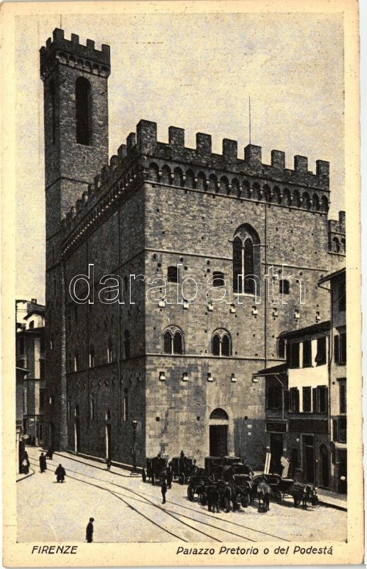Firenze, Palazzo Pretorio o del Podesta / palace