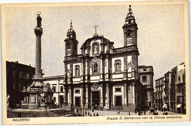 Palermo, Piazza S. Domenico, Chiesa omonima