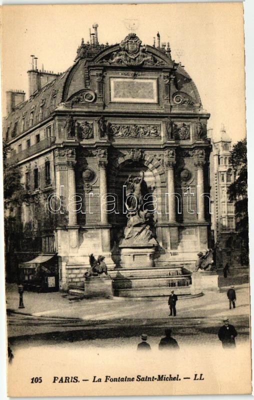 Paris, La Fontaine Saint Michel / fountain