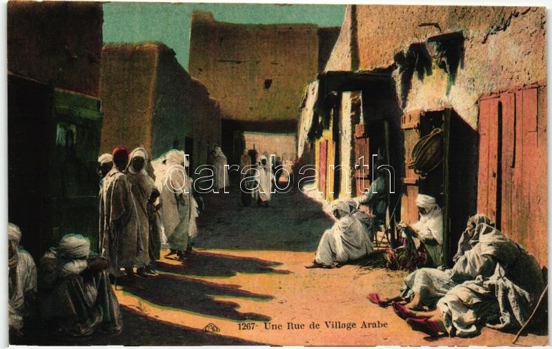 Arabian village, street, folklore