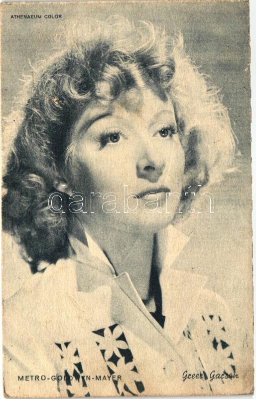 Greer Garson; Metro-Goldwyn-Mayer (non PC)