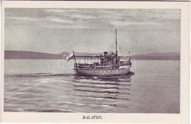 Balaton, gőzhajó