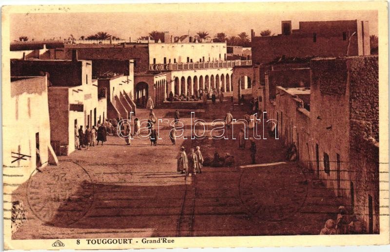 Touggourt, Grand Rue / main street