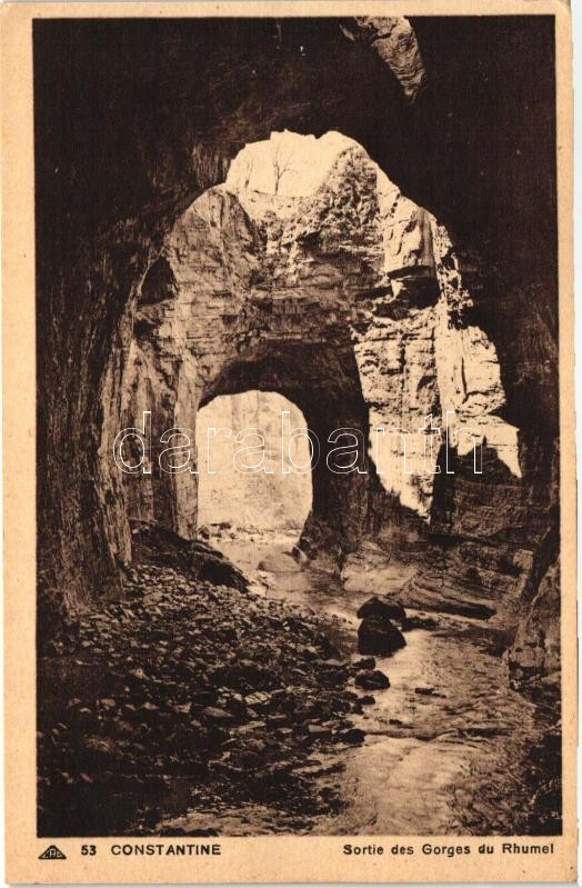 Constantine, Sortie des Gorges de Rhumel / gorge