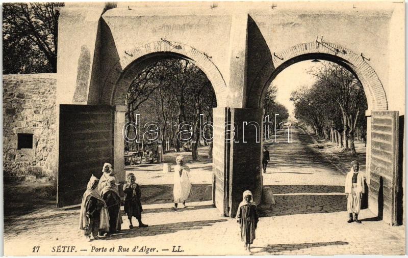 Sétif, Algerian gates and street