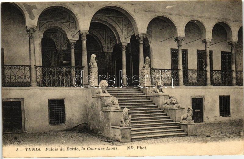 Tunis, Bardo palace, Lion staircase