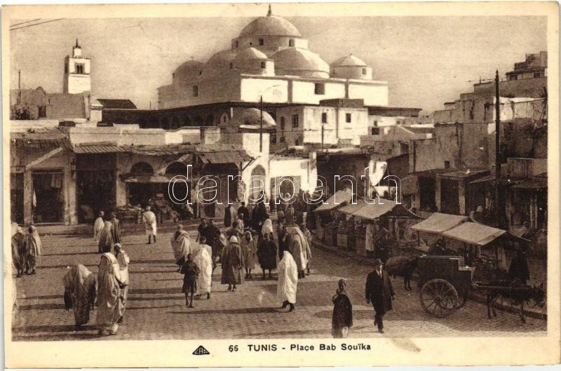 Tunis, Bab Souika square