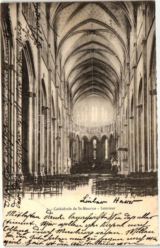 Angers, Cathedral Saint-Maurice, interior (EK)