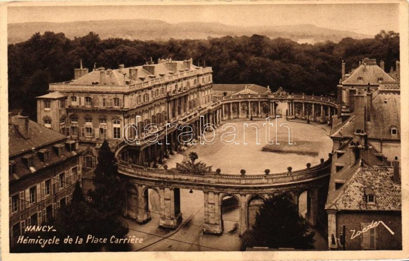 Nancy, Hemicycle de la Place Carriere