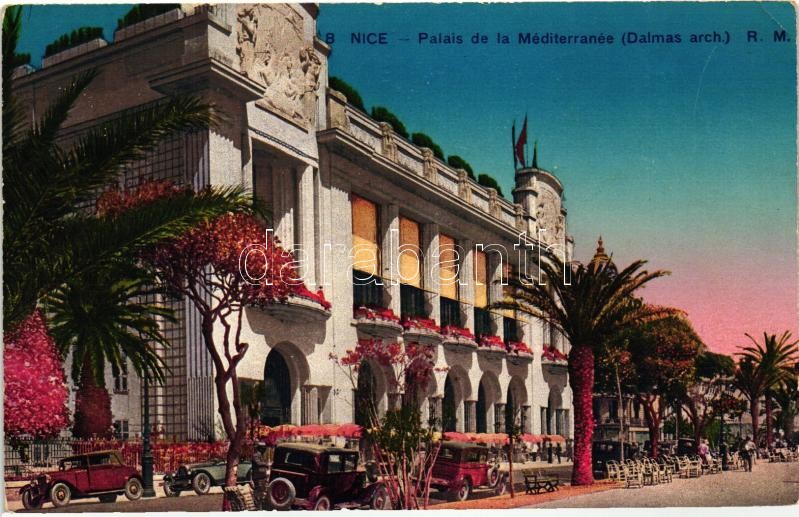 Nice, Mediterran palace, automobiles