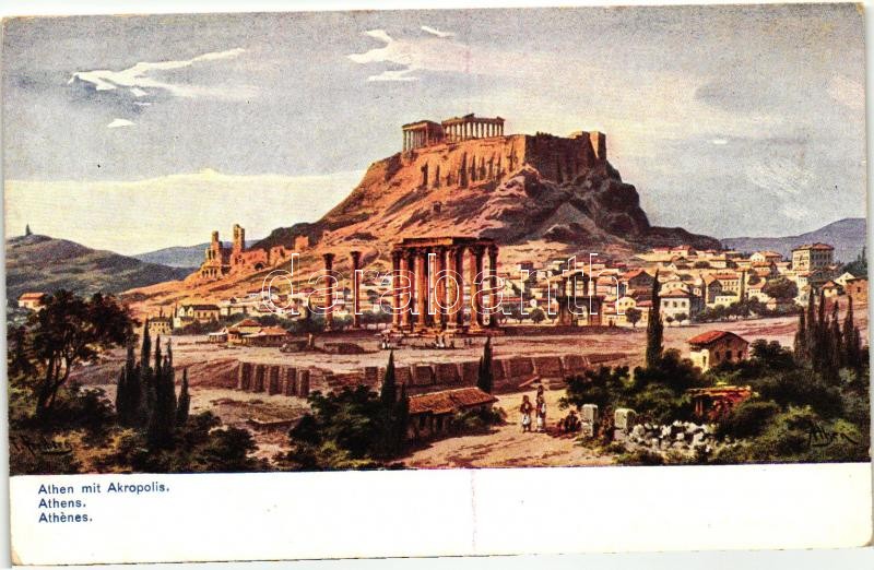 Athens, Acropolis, Serie 750. Levante No. 34. s: F. Perlberg