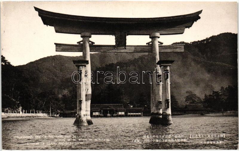 Hatsukaichi, Torii gate of the Itsukushima Shrine, Hatsukaichi, az Itsukushima szentély Torii kapuja