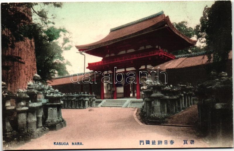 Nara, Kasuga nagyszentély, sintó templom, Nara, Kasuga Grand Shrine, Shinto Temple