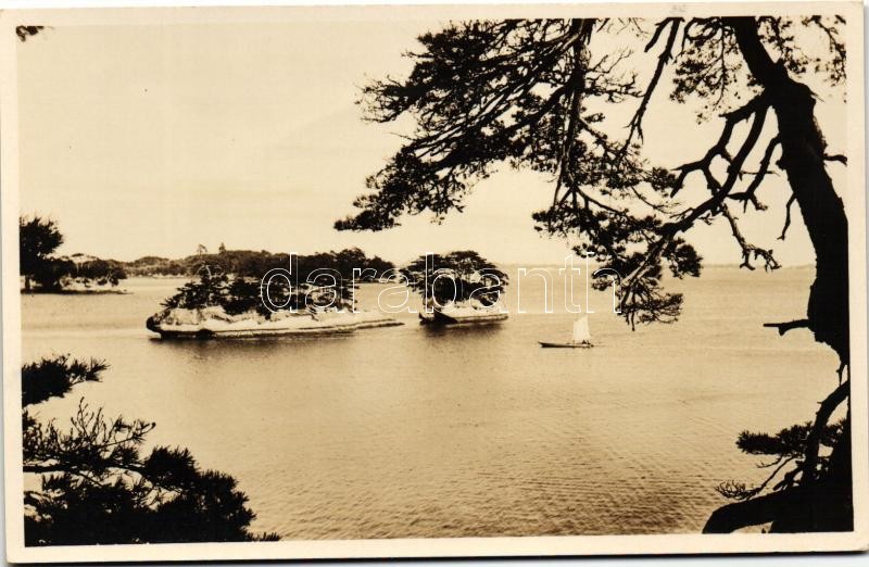Sendai, Matsushima Islands, sailboat, Sendai, Matsushima szigetek, vitorlás