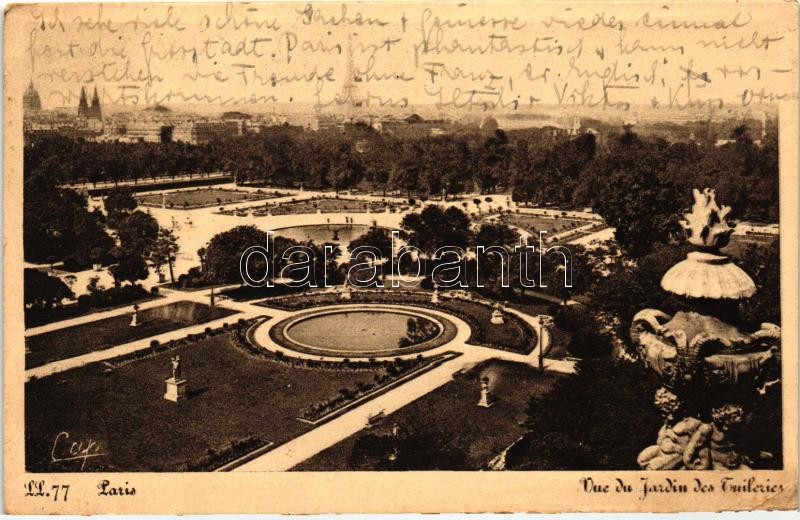 Paris, Tuilera Gardens, Párizs, Tuilerák kertje