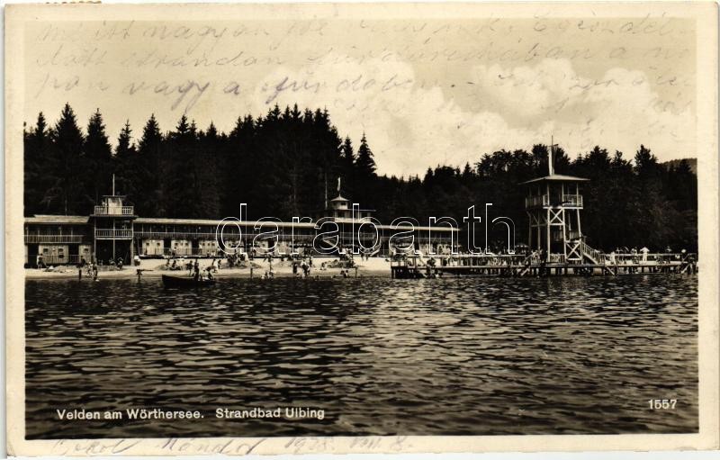 Velden am Wörthersee, Strandbad Ulbing, Velden, Wörthi-tó, Ulbing strandfürdő