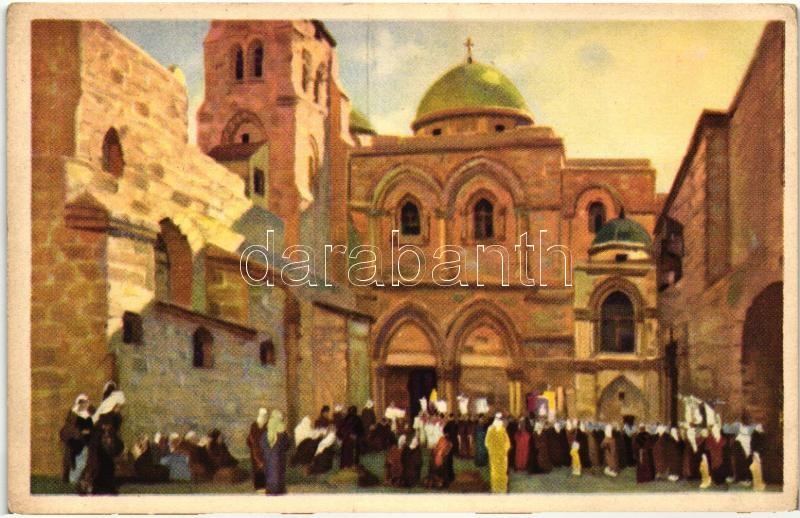 Jerusalem, Szentsír bazilika / Basilica of the Holy tomb, Klösz s: Hollós Endre