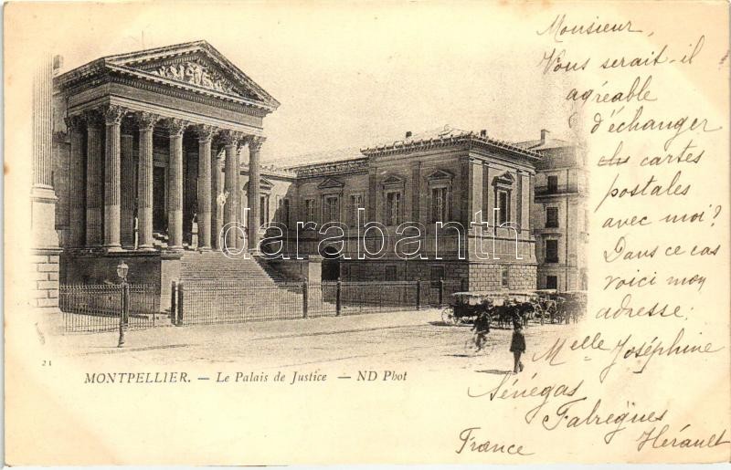 Montpellier, Palais de Justice / palace of justice