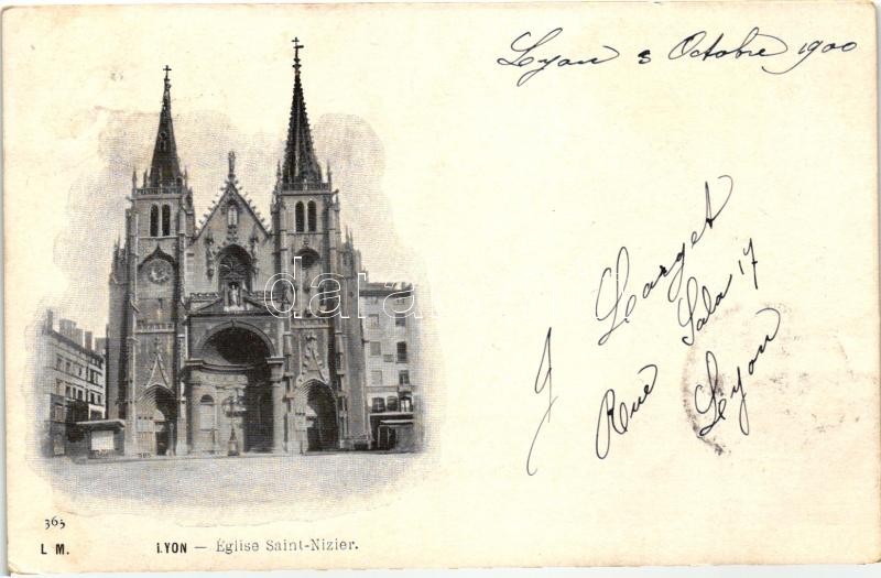 Lyon, Eglise Saint Nizier / church
