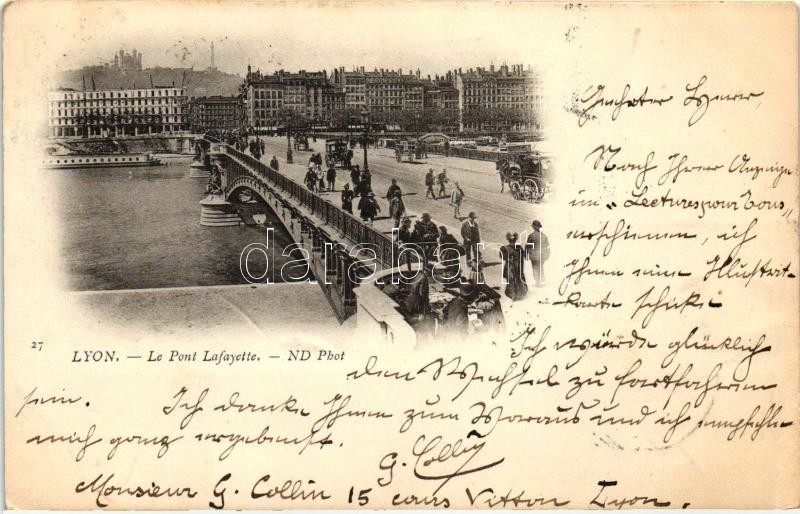 Lyon, Pont Lafayette / bridge
