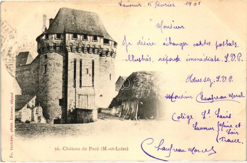 Pocé-sur-Cisse, Chateau / castle
