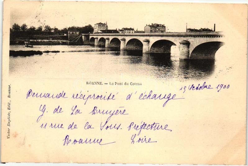 Roanne, Le Pont du Coteau / bridge