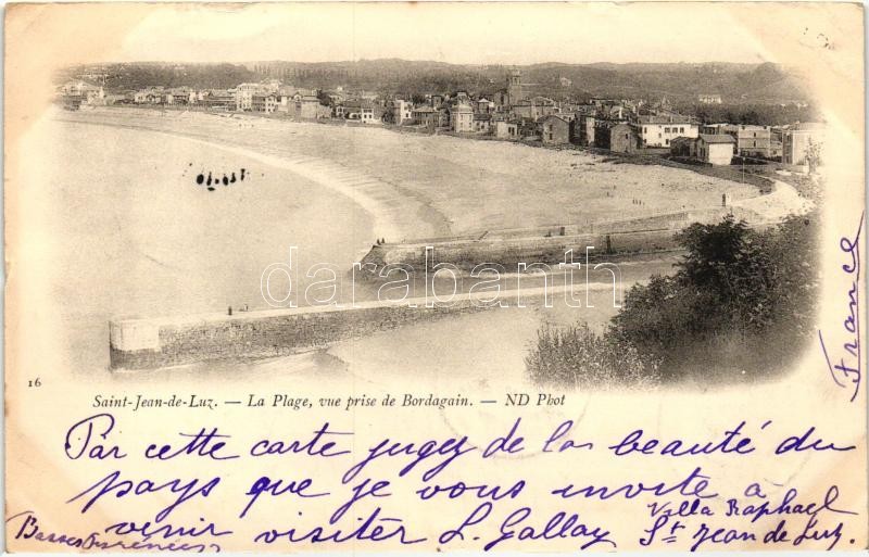 Saint-Jean-de-Luz, La Plage, Bordagain / beach