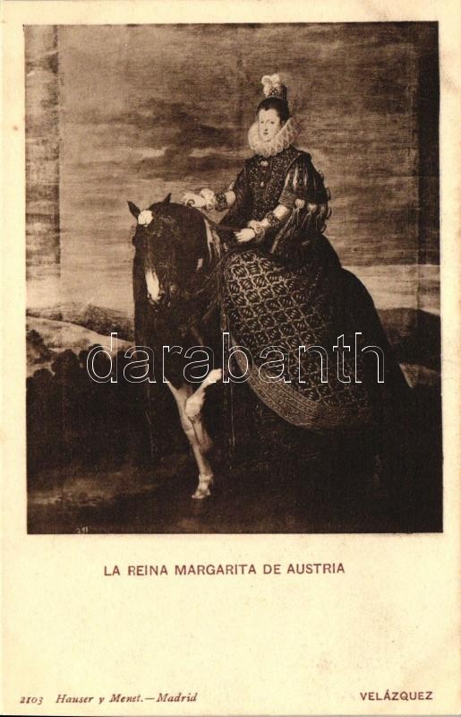 La Reina Margarita de Austria / Margaret of Austria, Queen of Spain s: Velázquez