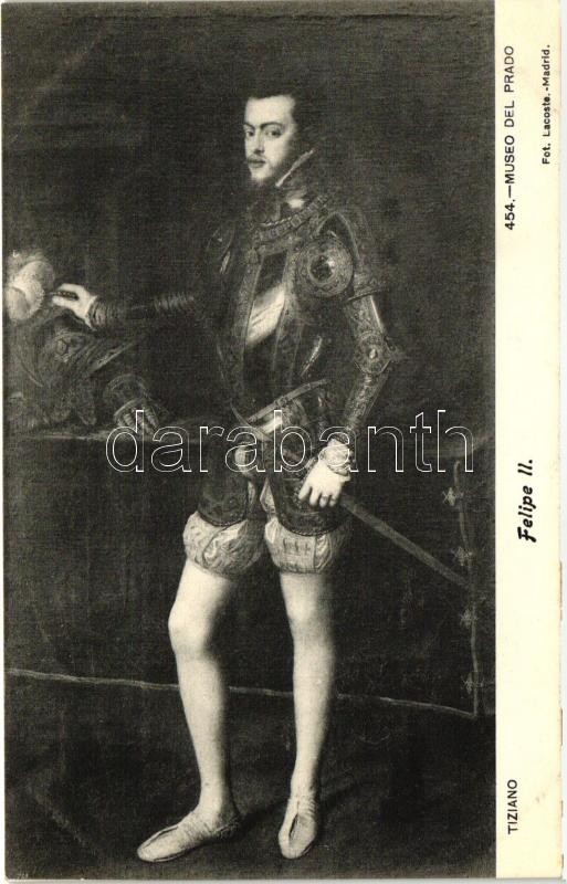 Felipe II / Philip II of Spain s: Tiziano