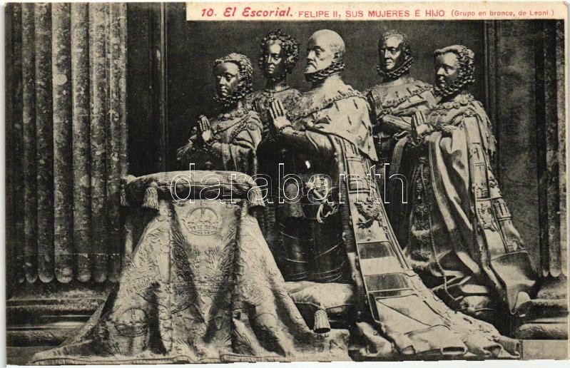 San Lorenzo de El Escorial, El Escorial; Felipe II, sus Mujeres e Hijo / Philip II of Spain with his family