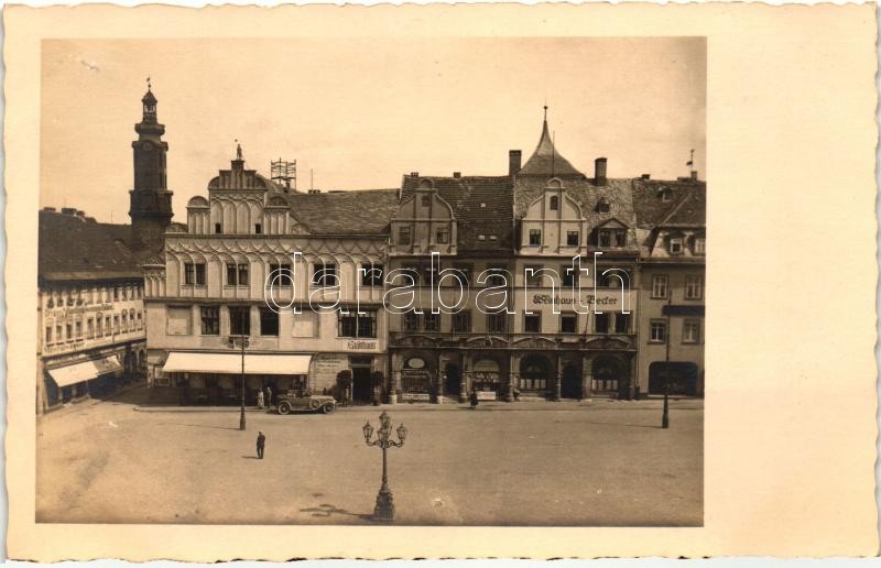Weimar, Weinhaus Becker, Stadthaus / wine house, town hall, automobile