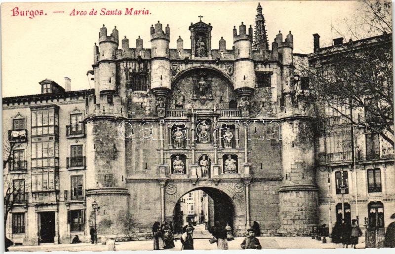 Burgos, Arco de Santa Maria / arch