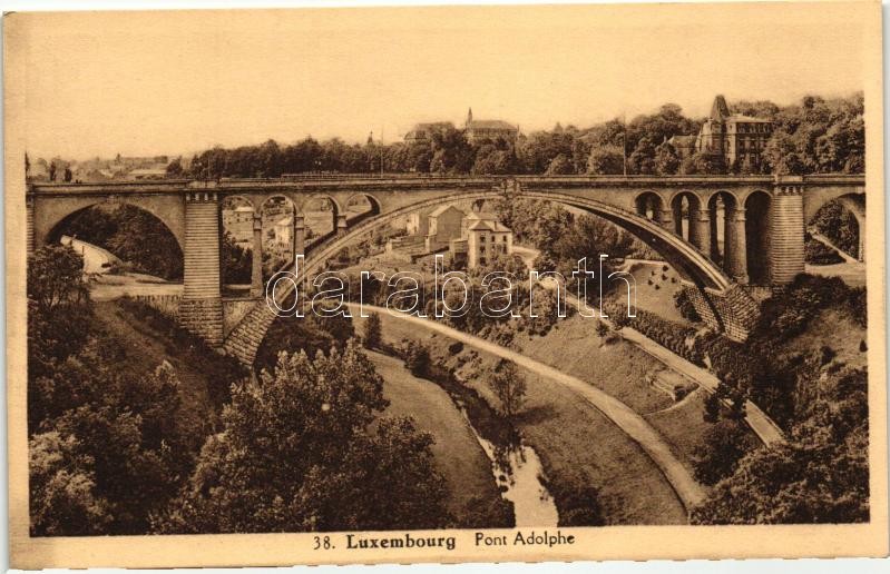 Luxembourg, Pont Adolphe / bridge