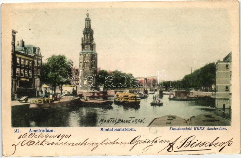 Amsterdam, Montalbaanstoren / tower