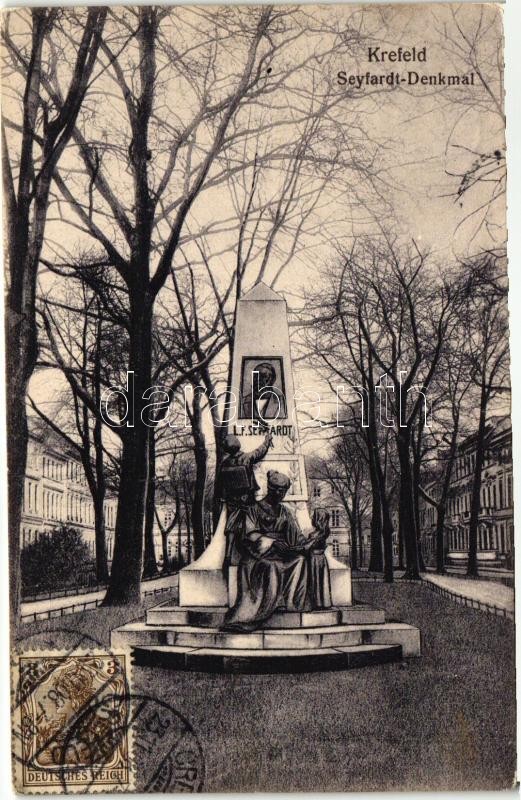 Krefeld, Sayfardt Denkmal / monument